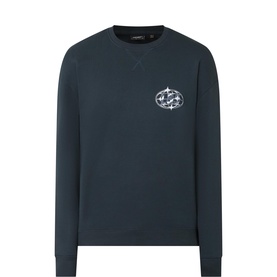 Chrome Logo Graphic Sweatshirt