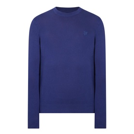 Superfine Tonal Eagle Knit Sweater