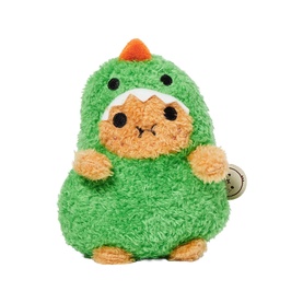 Green Dino Ricespud Mini Sitting Plush Toy