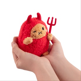 Devil Ricespud Mini Sitting Plush Toy