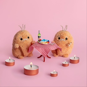 Grandpa Ricespud Mini Sitting Plush Toy