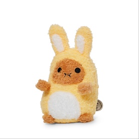 Yellow Bunny Ricespud Mini Sitting Plush Toy