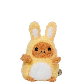 Yellow Bunny Ricespud Mini Sitting Plush Toy