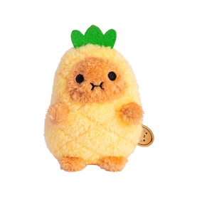 Pineapple Ricespud Mini Sitting Plush Toy