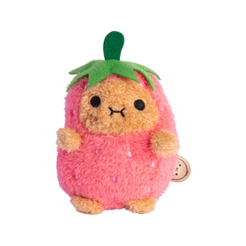 Strawberry Ricespud Mini Sitting Plush Toy