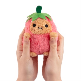 Strawberry Ricespud Mini Sitting Plush Toy