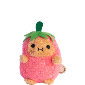 Strawberry Ricespud Mini Sitting Plush Toy