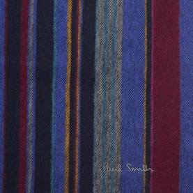 Trent Striped Tassel Scarf