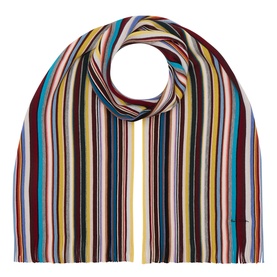 Artist Stripe Wrap Scarf