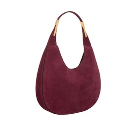 Florence Small Suede Hobo Bag