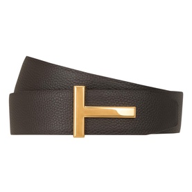 T Icon Leather Belt