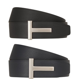 T Icon Reversible Leather Belt