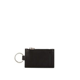 Logo Keyring Grained Cardholder
