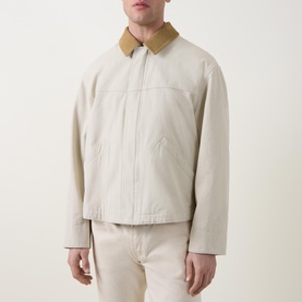 Corduroy Collar Casual Jacket