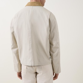 Corduroy Collar Casual Jacket