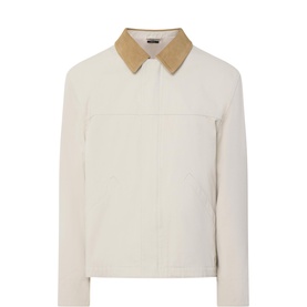 Corduroy Collar Casual Jacket