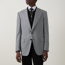 Shelton Micro Gingham Blazer