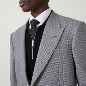 Shelton Micro Gingham Blazer