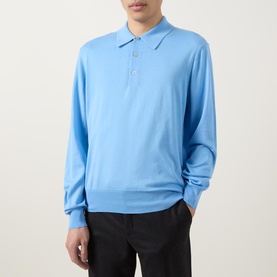 Regular Fit Long-Sleeved Polo Shirt