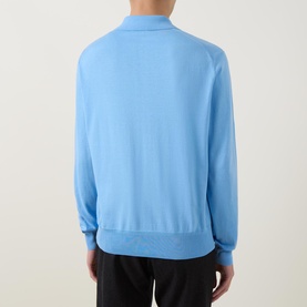 Regular Fit Long-Sleeved Polo Shirt