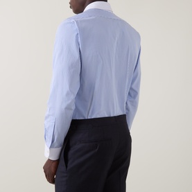 Bengal Striped Single Cuff Formal Shirt
