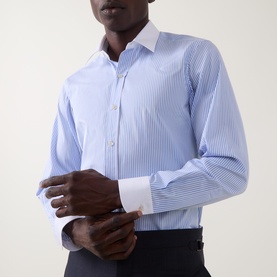 Bengal Striped Single Cuff Formal Shirt
