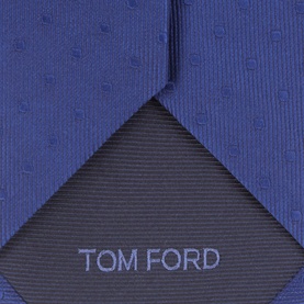 Tonal Dot Silk Tie