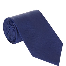 Tonal Dot Silk Tie