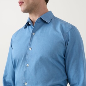 Bleached Denim Shirt