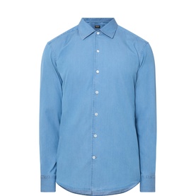 Bleached Denim Shirt