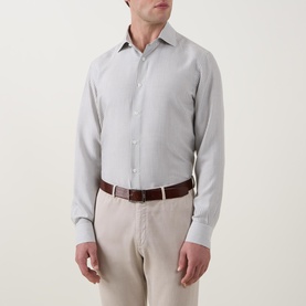 Mulberry Silk Striped Shirt