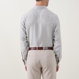 Mulberry Silk Striped Shirt