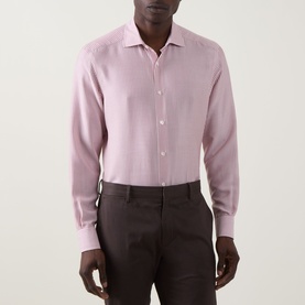 Mulberry Silk Striped Shirt