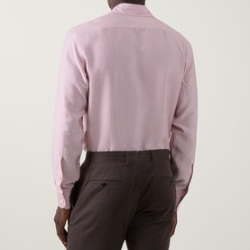 Mulberry Silk Striped Shirt