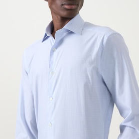 Twill Micro Check Shirt