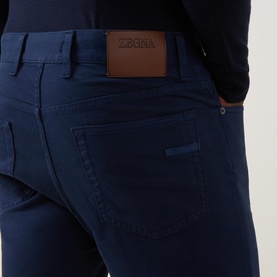 City Gaberdine Slim Leg Jeans