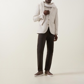 City Gaberdine Slim Leg Jeans
