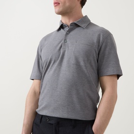Patch Pocket Piqu&eacute; Polo Shirt