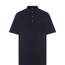 Patch Pocket Piqu&eacute; Polo Shirt