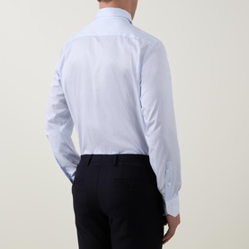 Micro Stripe Single-Cuff Formal Shirt