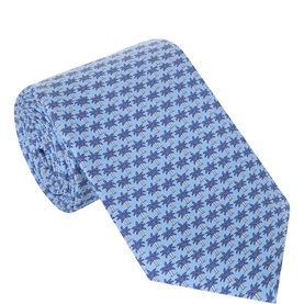 Palm Tree Silk Tie