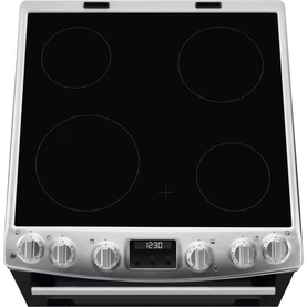 60cm Double Oven Cooker Stainless Steel