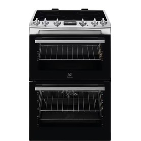 60cm Double Oven Cooker Stainless Steel