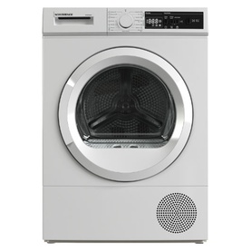 8kg Heat Pump Tumble Dryer with Inverter Motor White