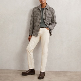 Liam Houndstooth Overshirt