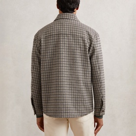 Liam Houndstooth Overshirt