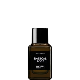MATIERE PREMIERE Radical Rose Extrait de Parfum 50ml in dark amber glass bottle with black cap