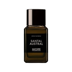 MATIERE PREMIERE Santal Austral Extrait 100ml Parfum in dark amber glass bottle with black cap