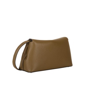 T-Lock Leather Clutch