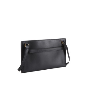 Belted Leather Crossbody Bag